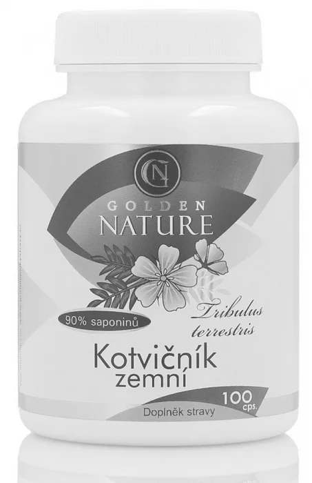 Golden Nature Kotvičník zemní 100 kapslí